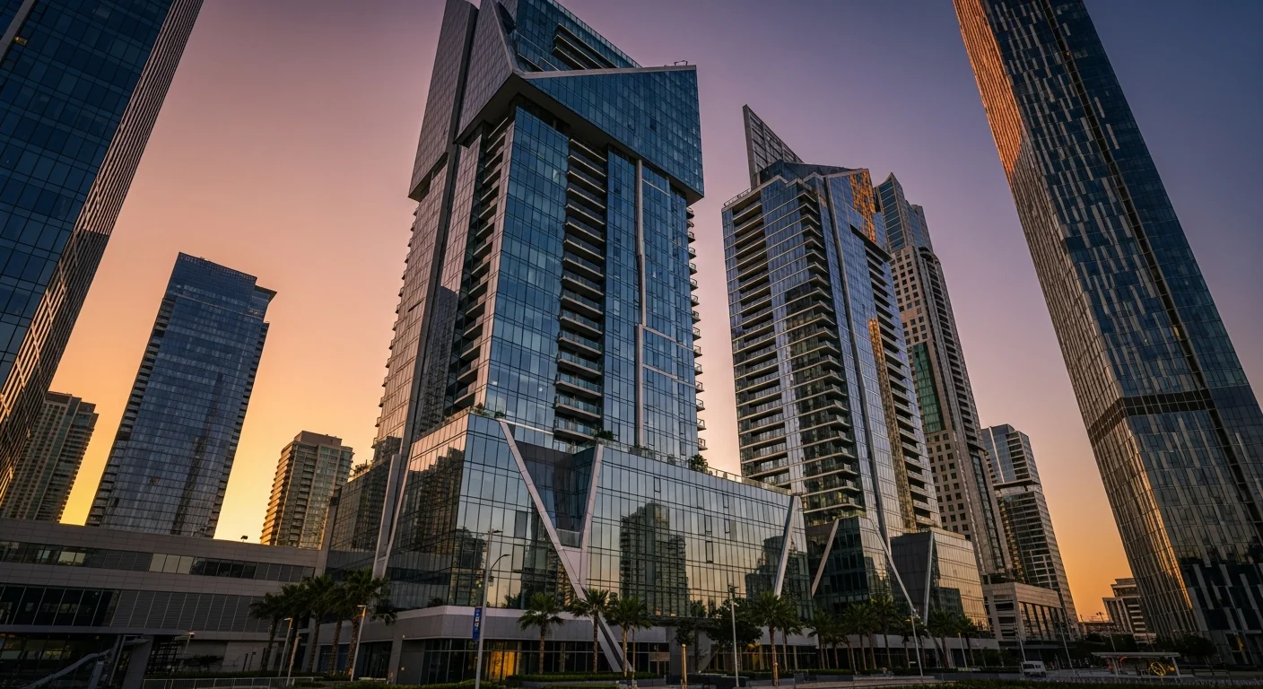 Commercial property and shopping centre representing real estate expertise